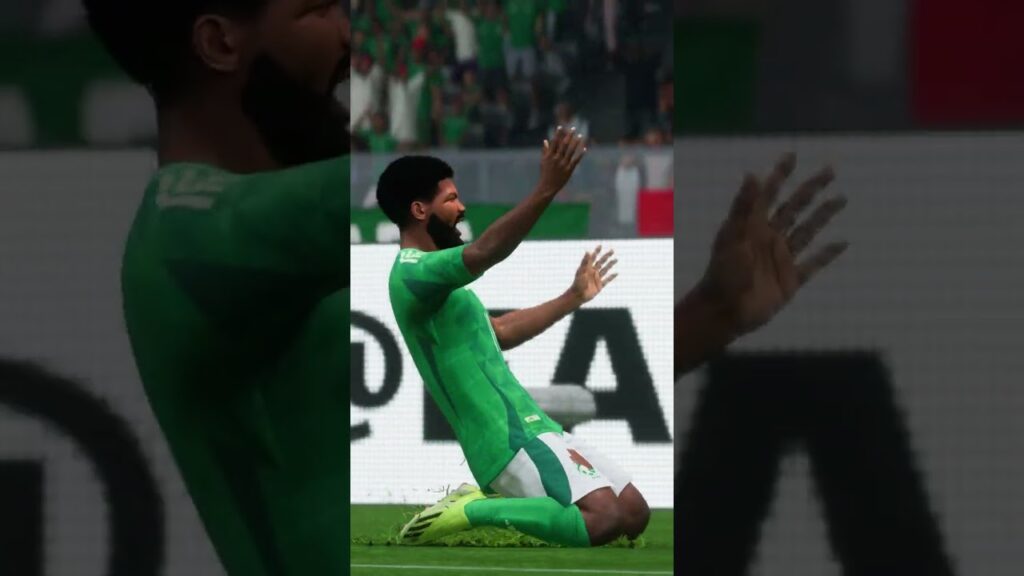 SAMI AL NAJEI Goal Scored vs INDONESIA- EA FC 24 #shorts #fc24 #timnasindonesia #saudiarabia