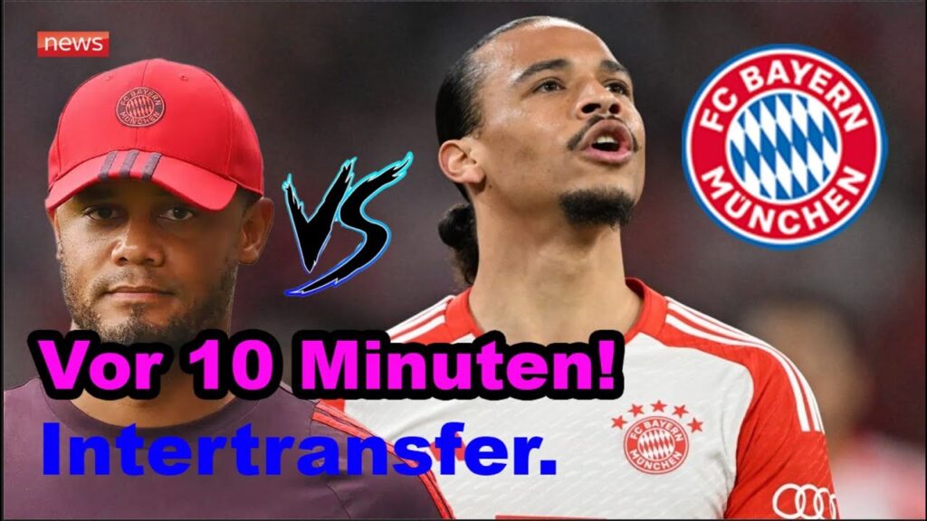Bayern ist schwer zu verlängern / Leroy Sané hat seine eigene Entscheidung getroffen / BUNDESLIGA