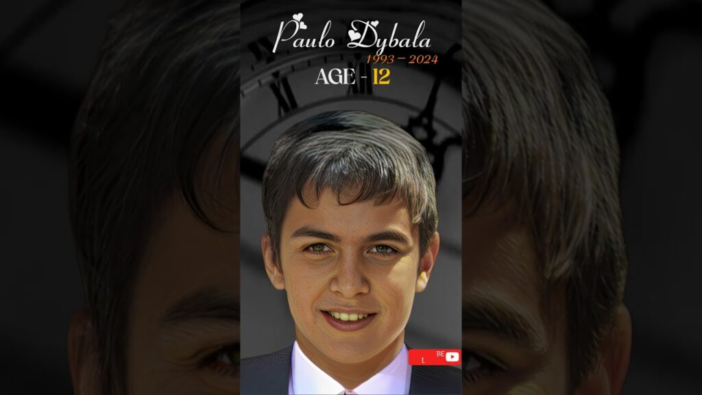 Paulo Dybala Evolution ❤️ One Of The Most Handsome😍 Footballer⚽ In The World  #paulodybala