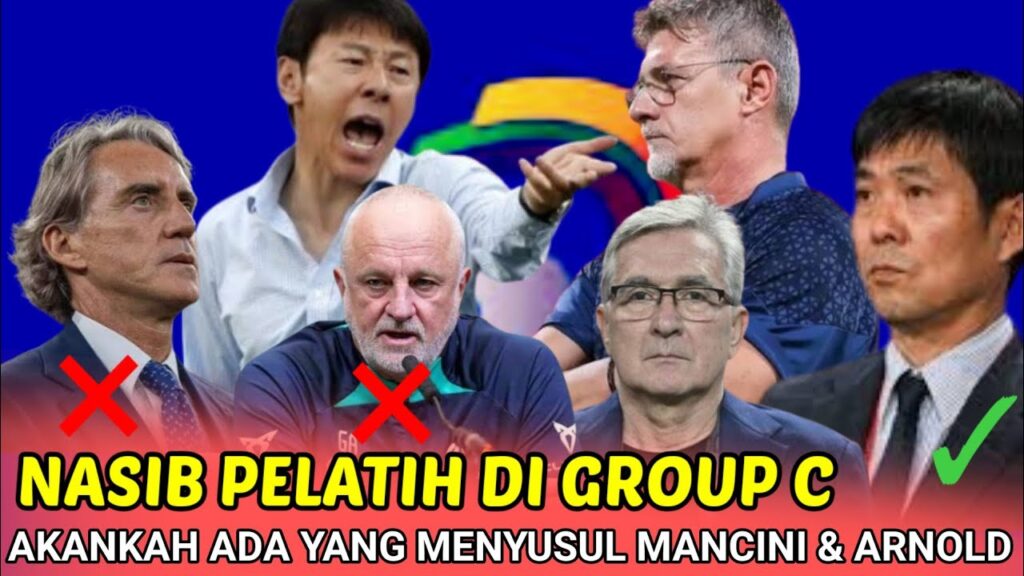 NASIB PELATIH DI GRUP C, BAGAIMANA DENGAN SHIN TAE-YONG
