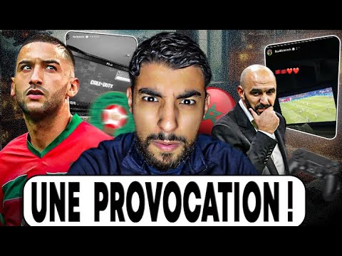 ZIYECH PROVOQUE ENCORE L'ÉQUIPE DU MAROC !!! (ou pas...)