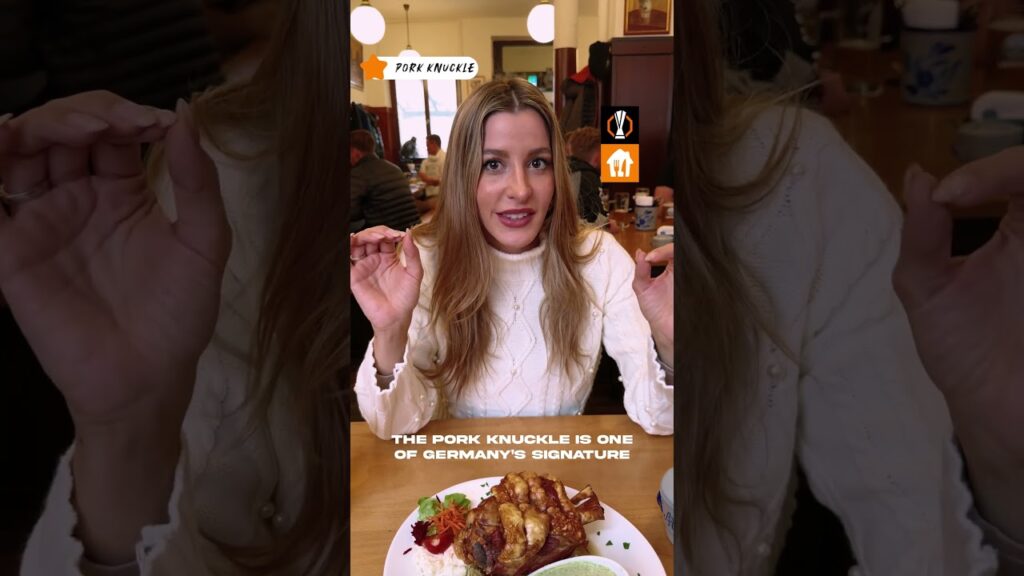 Baking, sausages, pork knuckle, desserts… 🤤 Frankfurt is a culinary and football hotspot 🇩🇪