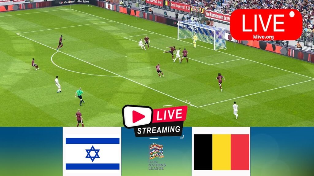 [Live] Israël tegen België | UEFA Nations League｜Kijk vandaag!