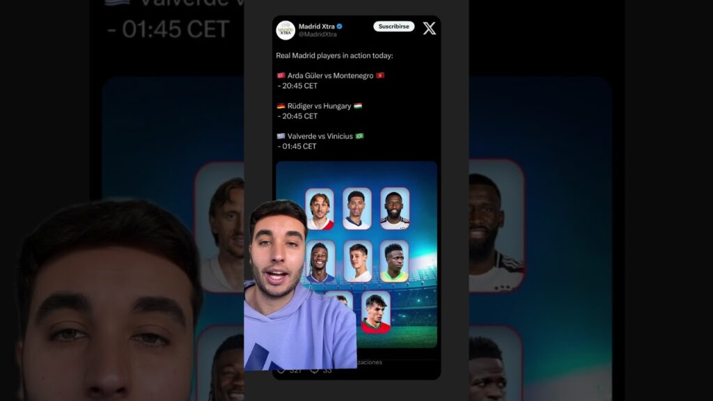 Hoy termina el parón de selecciones 🤩 #futbol #madridista #realmadrid