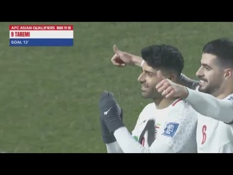 Mehdi Taremi Goal, Kyrgyzstan vs Iran (0-1) All Goals and Extended Highlights