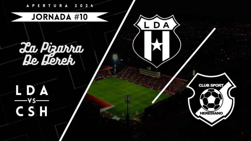JORNADA #10 PRIMERA DIVISIÓN DE COSTA RICA, ALAJUELENSE VS HEREDIANO
