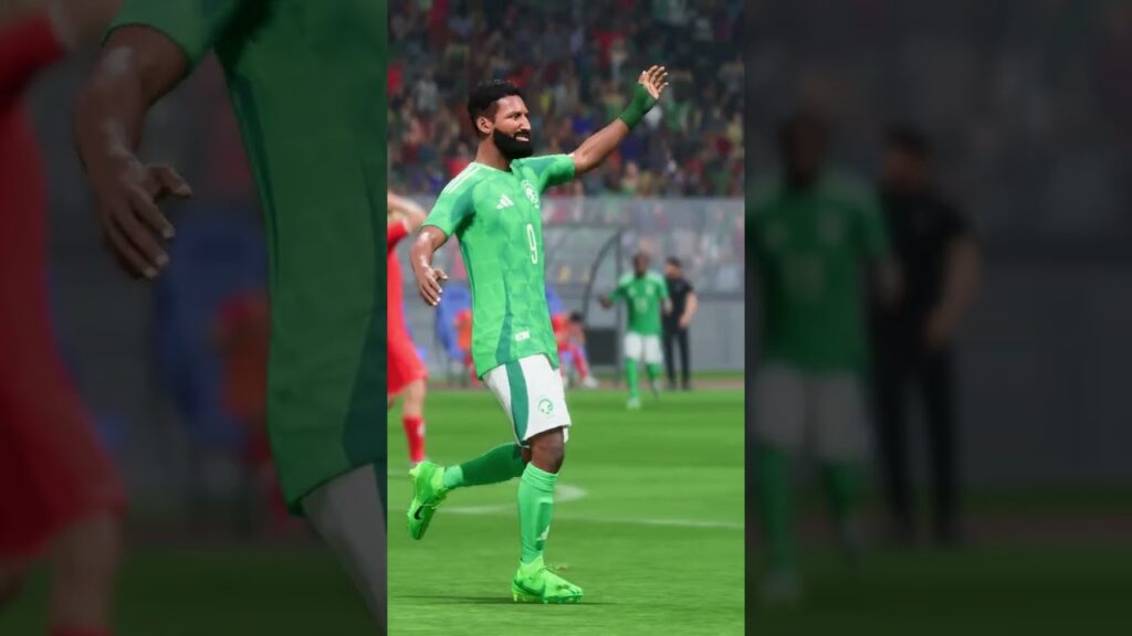 Firas Al-Buraikan Goal Scored vs INDONESIA- EA FC 24 #shorts #fc24 #timnasindonesia #saudiarabia