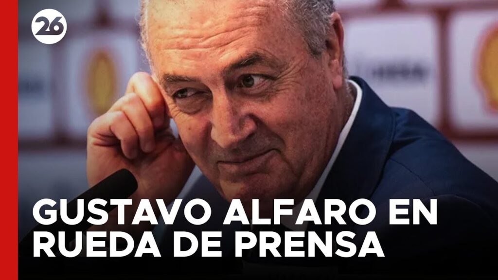 PALABRAS DE GUSTAVO ALFARO LUEGO DEL EMPATE 2-2 DE PARAGUAY ANTE BOLIVIA