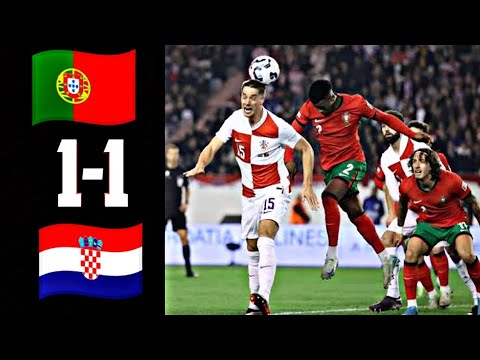 Drama, Goals, and Epic Action: portugal vs kroasia Highlights