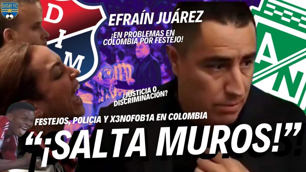 ¡EFRAÍN JUÁREZ DISCRIMINADO EN MEDELLIN Y LA POLICIA VA POR EL POR FESTEJAR! ¿QUE PASO EN COLOMBIA?