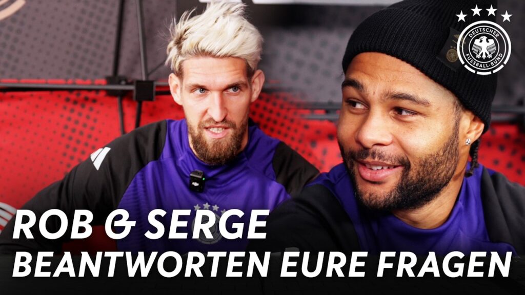 Andrichs Pizza wird anders! | Auf'n Kaffee mit Robert Andrich & Serge Gnabry