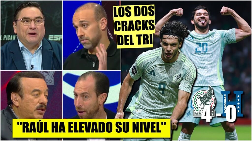Raúl Jiménez y Henry Martín se ponen a MÉXICO en el hombro en GOLEADA vs Honduras | Futbol Picante