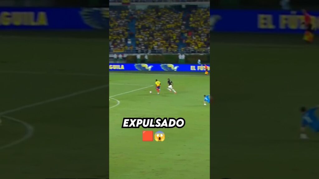 EXPULSADO. 🟥😱 Piero Hincapié vio la tarjeta roja después de su intento por evitar el gol. #SAWCQ