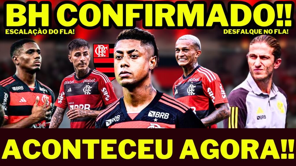 PLANTÃO URGENTE! FLAMENGO OFICIALIZA JOGADOR! BH CONFIRMADO! ÚLTIMAS NOTICIAS DO FLAMENGO DE HOJE