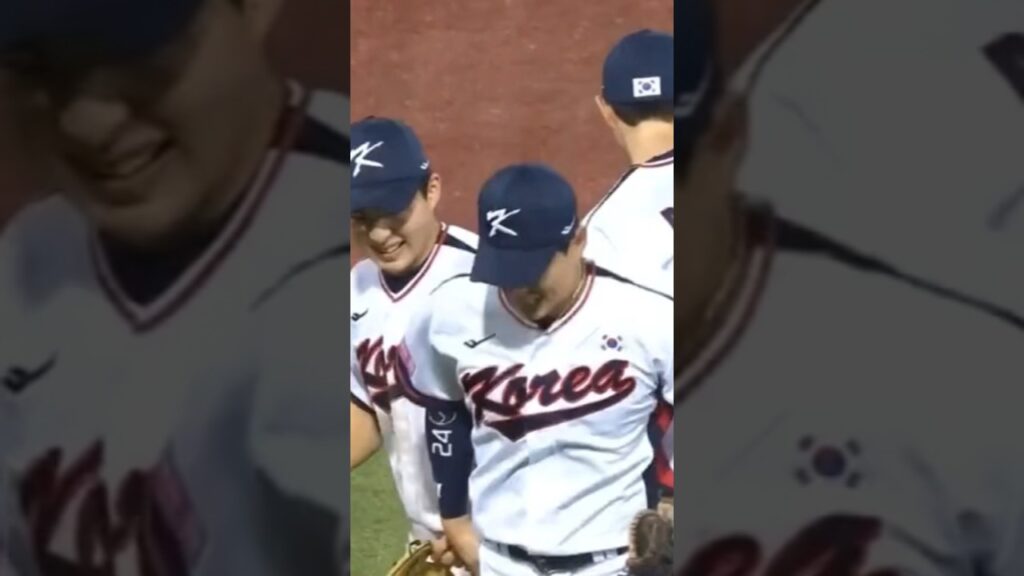 정우영) 오늘 우리 야구대표팀은 우리가 야구를 사랑하는 이유를 보여줬습니다#shorts #프리미어12