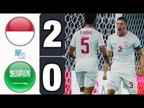 Indonesia vs Saudi Arabia 2-0 Highlights  AFC World Cup Qualifiers  November 19th, 2024.