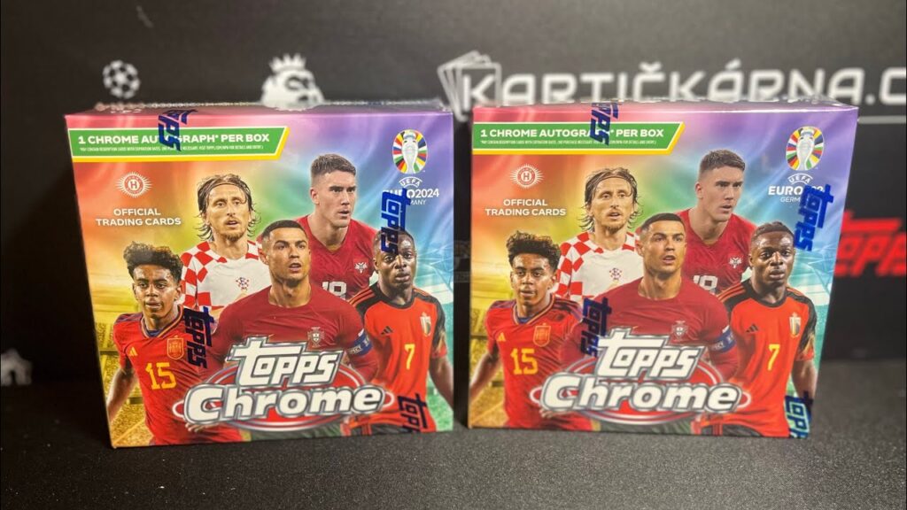 2024 Topps Chrome UEFA EURO 2024 Hobby Box