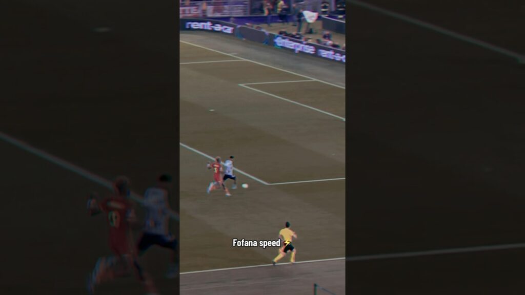 Fofana's pace on show 💨