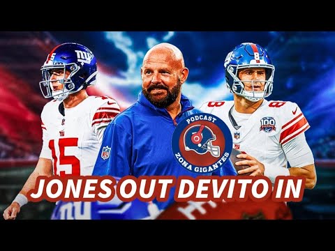 GIANTS: JONES OUT DEVITO IN