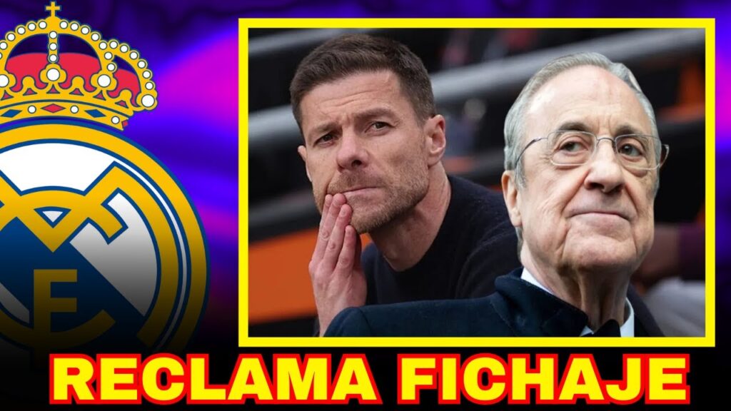 XABI ALONSO RECLAMA A FLORENTINO UN FICHAJE PARA 2025 CUANDO ÉL SEA ENTRENADOR JUEGA EN LALIGA