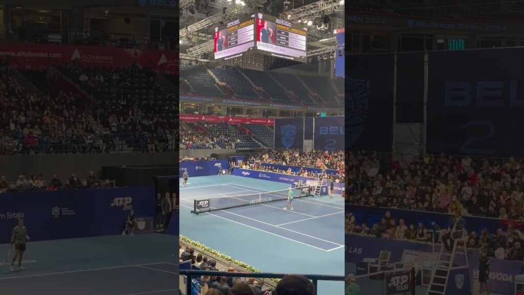 Belgrade Open 2024 Players Warm Up