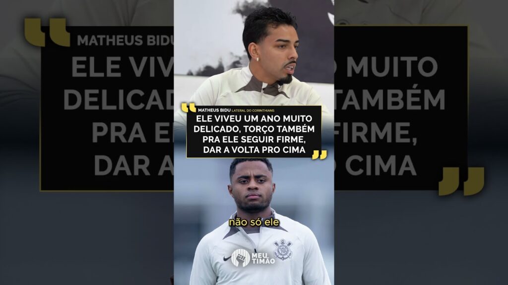 MATHEUS BIDU FALA SOBRE DIEGO PALACIOS