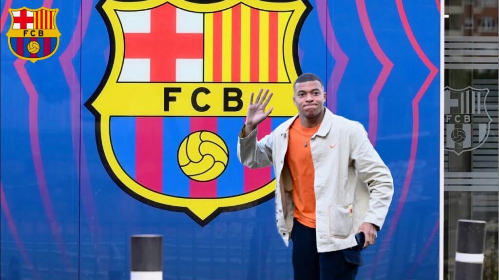 Officially Kylian Mbappe arrives In FC Barcelona Signing With Deco Contract Until July 2031