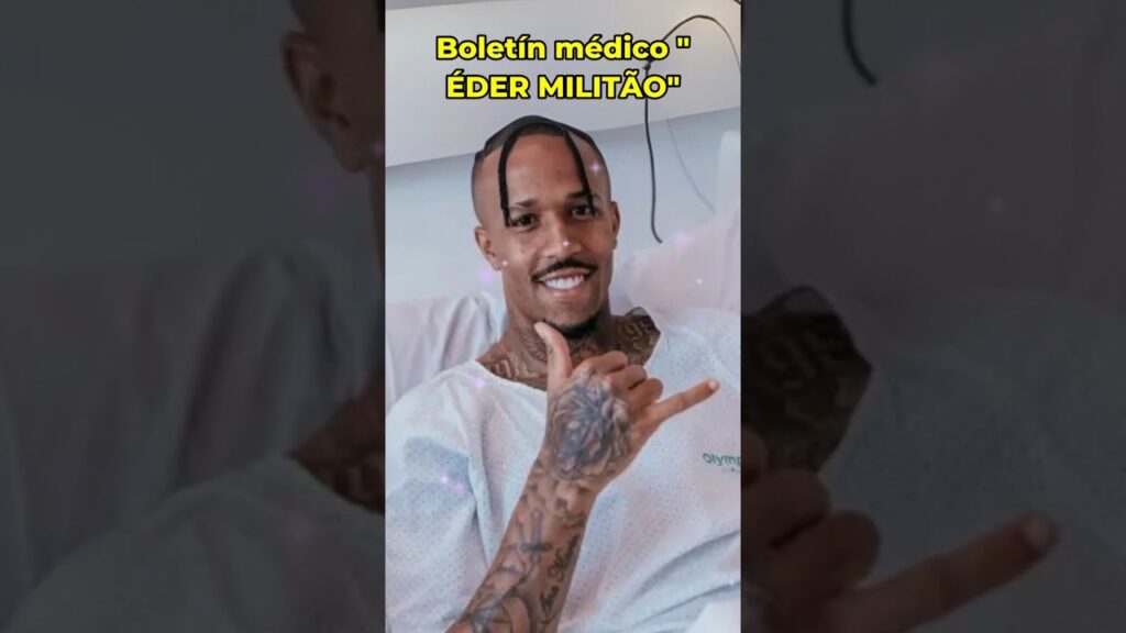 👑Boletín médico ÉDER MILITÃO  NOTICIAS REAL MADRID HOY