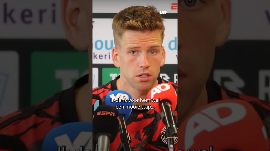 MOOIE WOORDEN van Smal voor emotionele Bijlow 😢❤️ #feyenoord