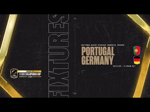 PORTUGAL v GERMANY - RUGBY EUROPE U18 CHAMPIONSHIP 2024