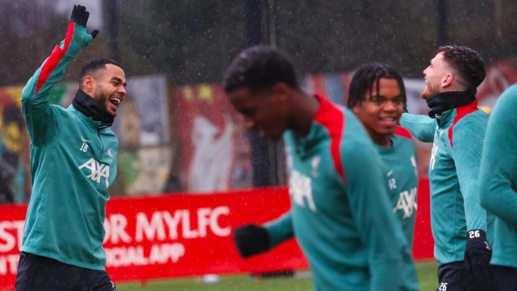 INSIDE TRAINING | Liverpool training in a Harsh Weather today! Salah, Jota, Trent, Alisson, Chiesa