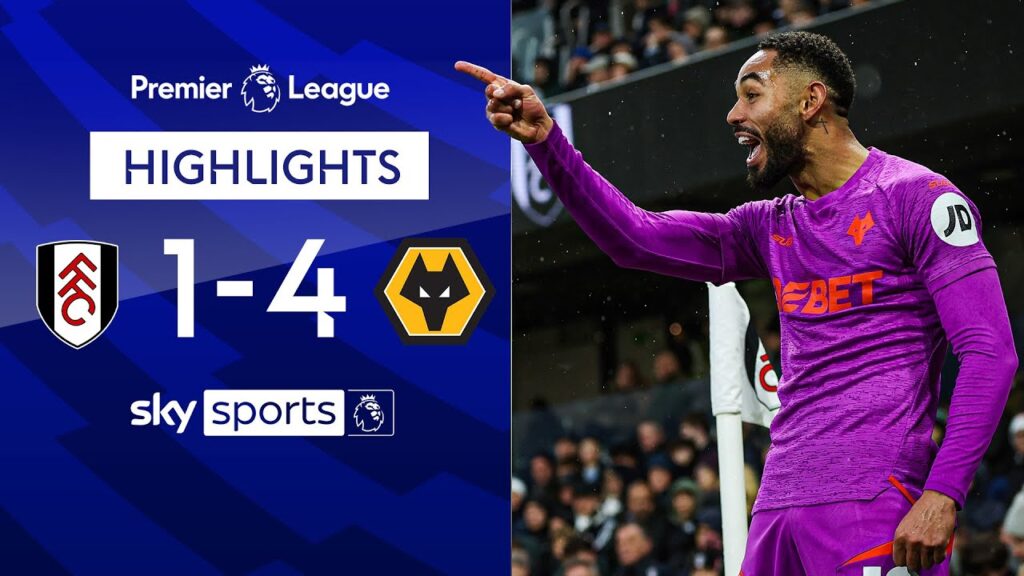 Cunha brace makes it back-to-back wins for Wolves! 💥 | Fulham 1-4 Wolves | EPL Highlights