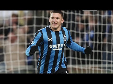 Club Brugge KV vs St Truiden 7-0 Christos Tzolis, Raphael Onyedika, Vanaken & Jashari score in win