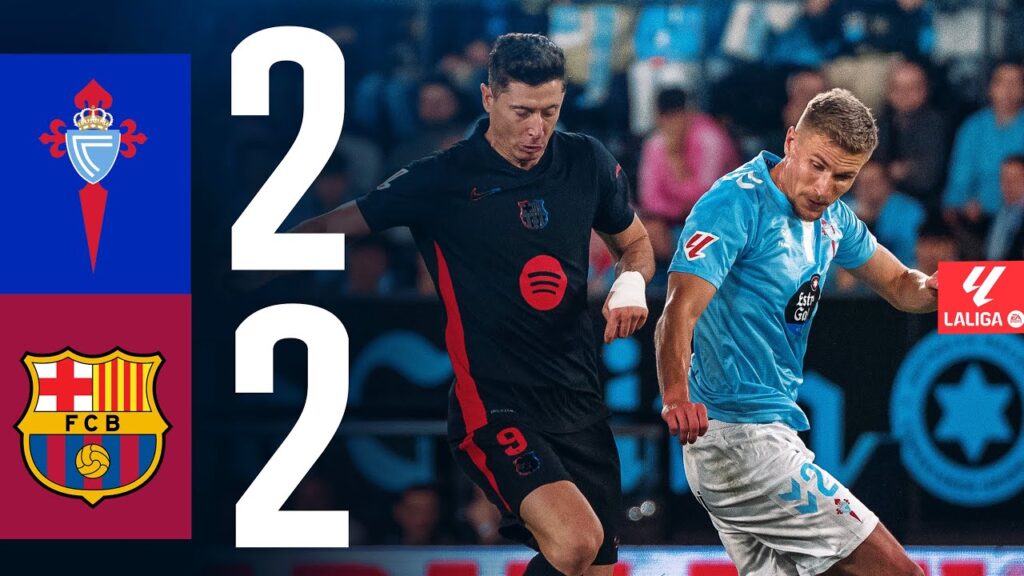 CELTA DE VIGO 2 vs 2 FC BARCELONA | LALIGA 2024/25 MD14 CELTA DE VIGO 2 vs 2 FC BARCELONA | LALIGA 2024/25 MD14