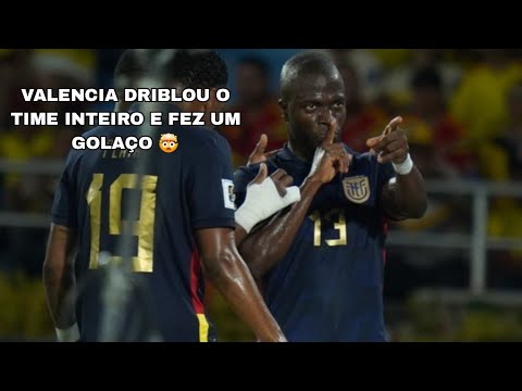 ENNER VALENCIA MARCA GOL ANTOLÓGICO CONTRA A COLÔMBIA 🤯