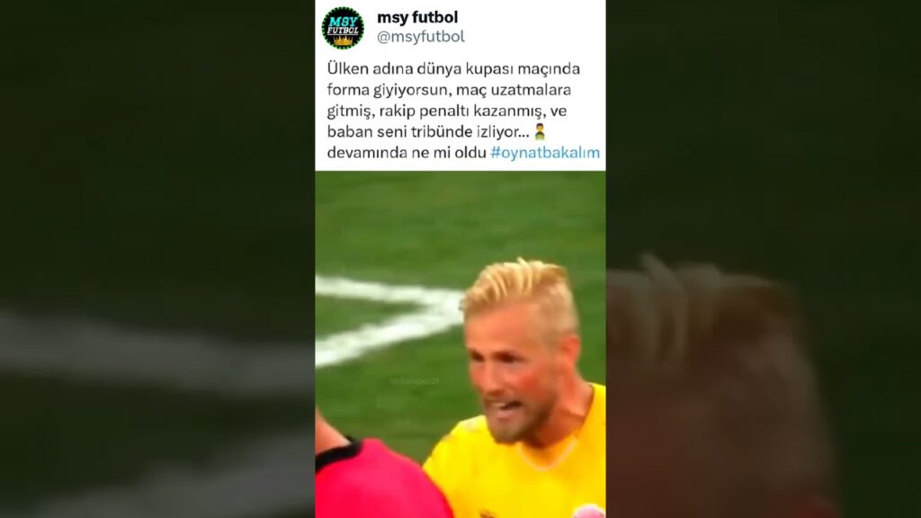 Kasper Schmeichel babasını gururlandırıyor