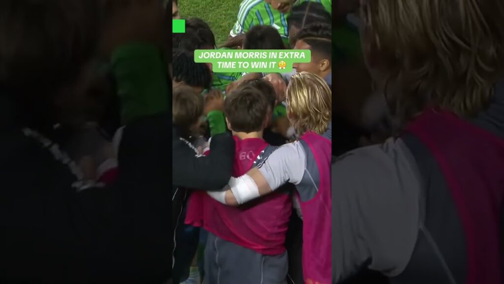 Jordan Morris completed Seattle’s comeback over LAFC to send them to the Western Conference finals 💪