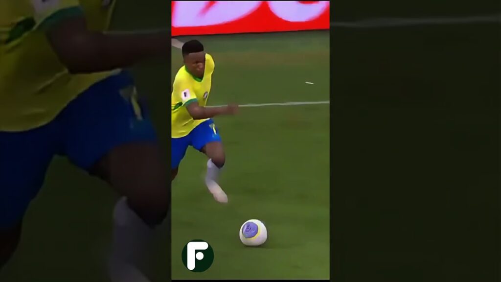 O que é isso Vini Jr? Deixou o Varela no chão... 😱