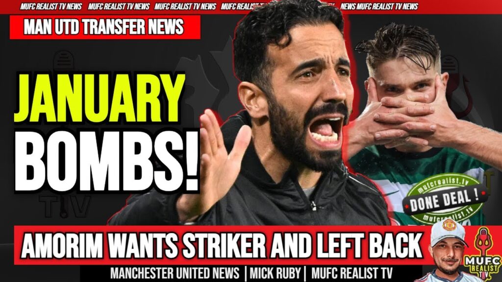 Transfer Bombs! Alphonso Davies, Kolo Muani, Gyökeres, Alvaro Fernandez to Man United News!