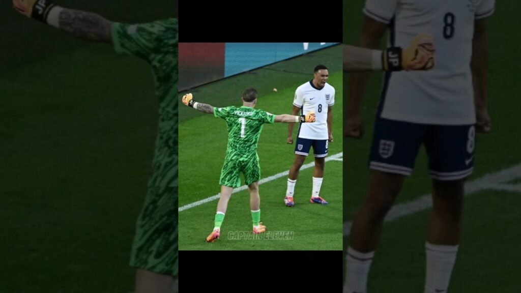 Jordan Pickford become Penalty Hero using Water Bottle Cheat Sheet at EURO 2024 #england #pickford