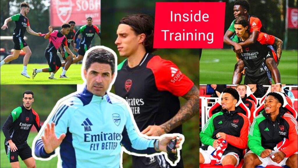 arsenal training 🔥Bukayo Saka, Troassard, Odegaard, Calafiori, Tomiyasu, Rise, Zinchenko, Timber