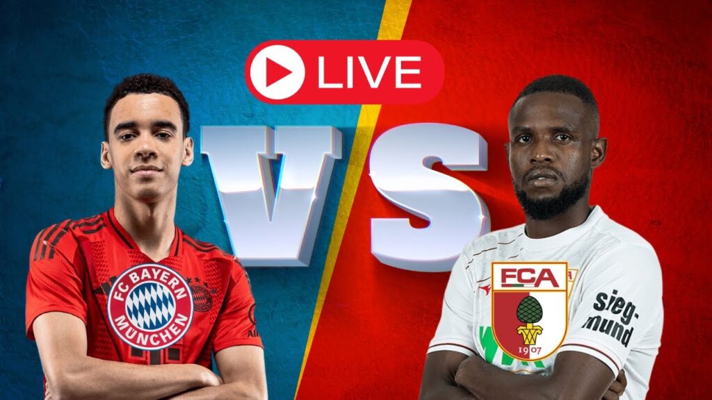 Bayern Munich vs Augsburg | Live Bundesliga Match | Intense Football Action!