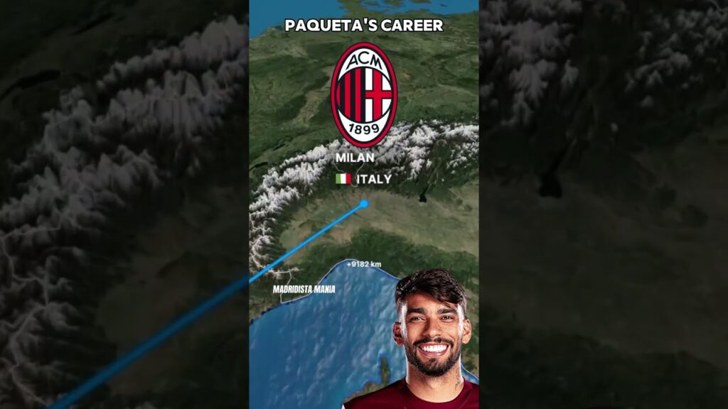 LUCAS PAQUETA'S CAREER 🇧🇷 🇮🇹 🏴󠁧󠁢󠁥󠁮󠁧󠁿 #madridistamania #football #acmilan