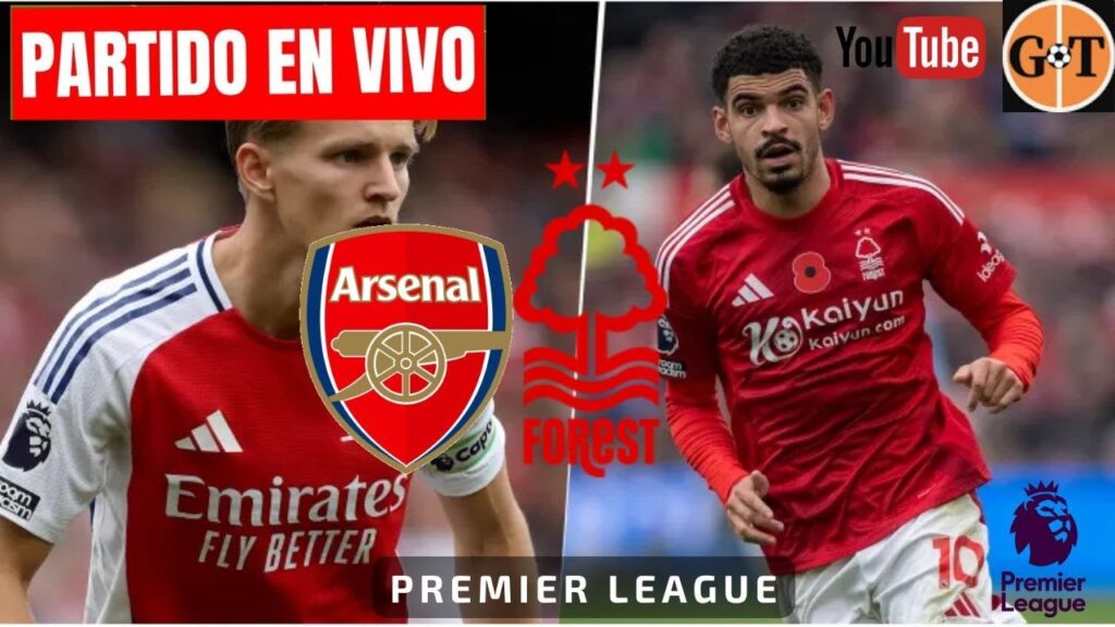 ⚽ARSENAL VS NOTTINGHAM FOREST EN VIVO ⚽ INGLATERRA: Premier League - Jornada 12 🌎GRANEGA