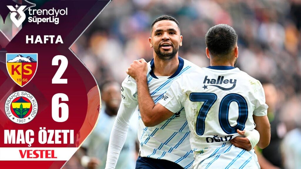 Youssef En-Nesyri Golü | Kayserispor vs Fenerbahçe 2-6 MAÇ ÖZETI | Trendyol Süper Lig 2024/25