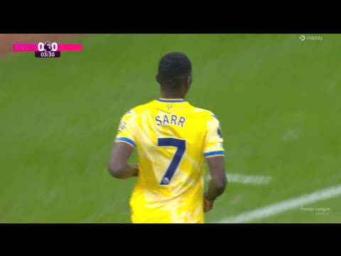 Ismaïla Sarr Goal, Aston Villa vs Crystal Palace (0-1) All Goals and Extended Highlights