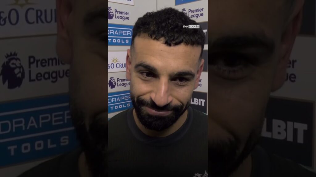 Mohamed Salah reveals whether Man City are still their title rivals after going 8 points clear 👀