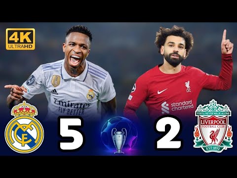 Real Madrid vs Liverpool 5-2 - Champions League Highlights & All Goals 2024
