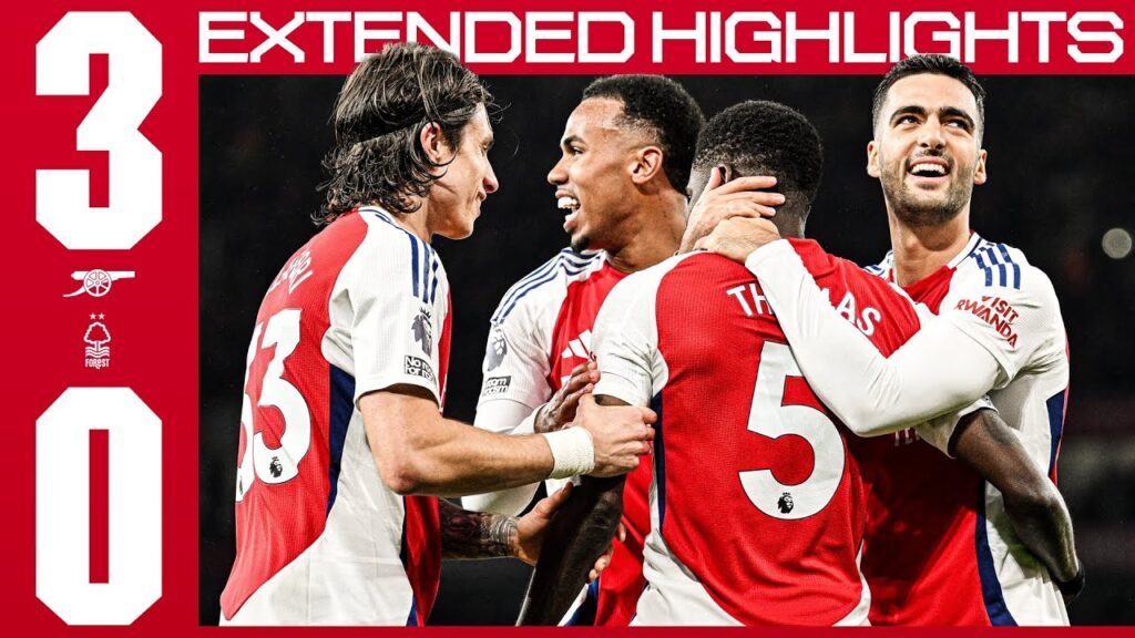 BACK TO WINNING WAYS! 🤩 | EXTENDED HIGHLIGHTS | Arsenal v Nottingham Forest (3-0) | Premier League