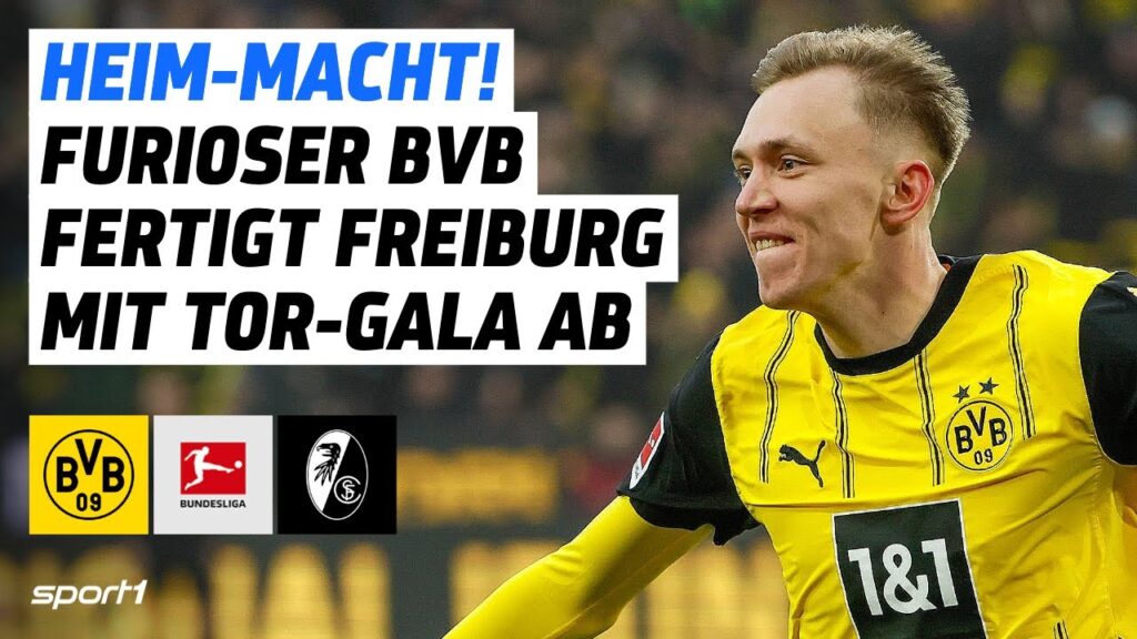 Borussia Dortmund - SC Freiburg | Bundesliga Tore und Highlights 11. Spieltag